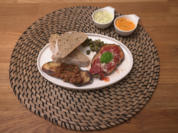 Auberginenvarianten mit Tomatenbutter, Kräuterbutter und Ciabatta - Rezept - Bild Nr. 17285