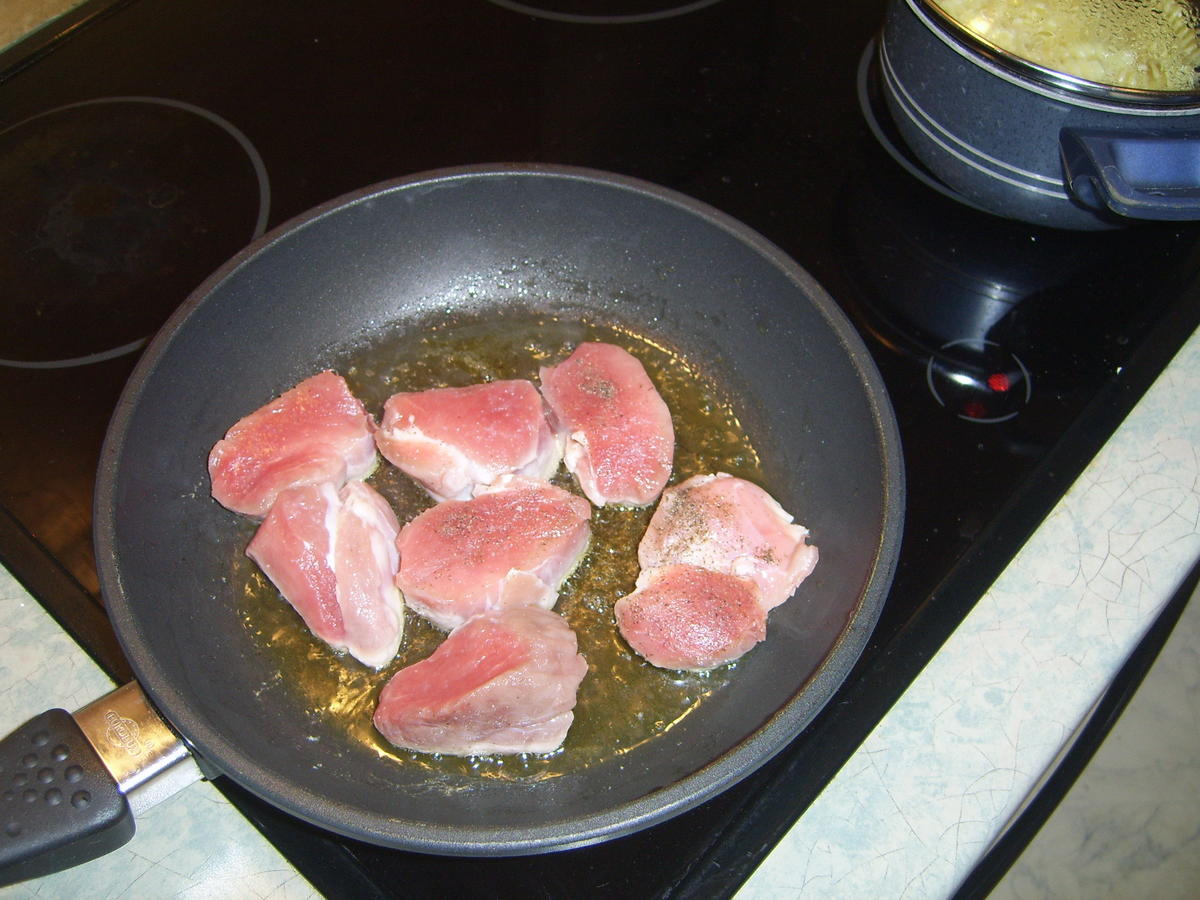 Schweinemedaillons Nudelauflauf - Rezept - Bild Nr. 17288