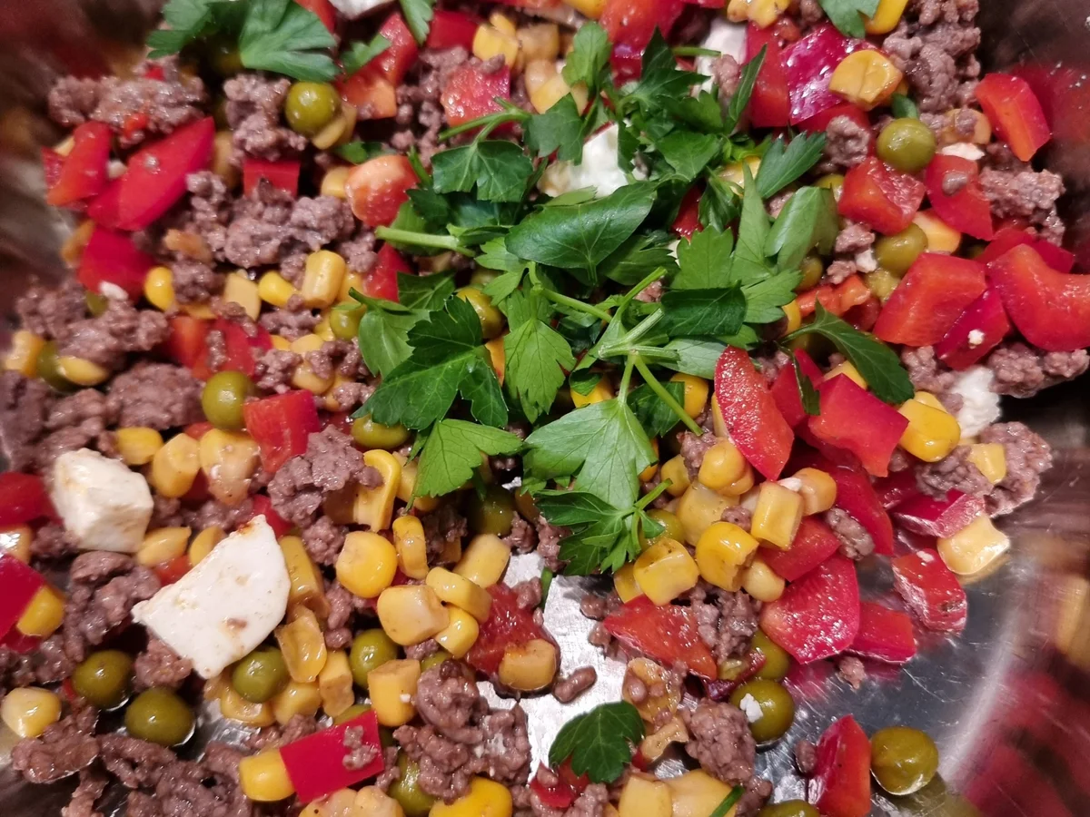 Pikant gefüllte Pfannkuchen - Rezept - Bild Nr. 17290