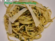 Spaghetti mit Tomaten-Rucola-Pesto - Rezept - Bild Nr. 17285