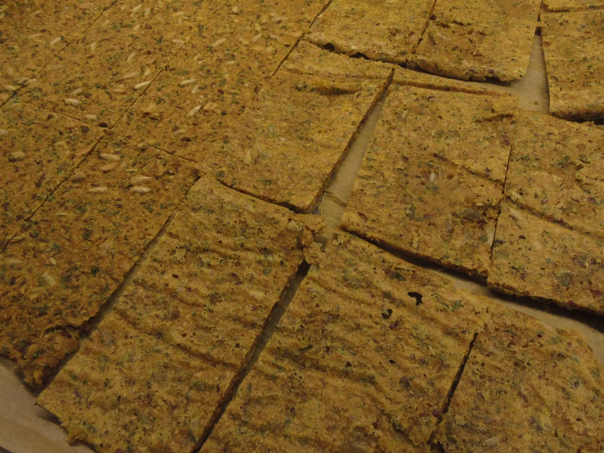 Brot: Kräuterknäckebrot - Rezept - Bild Nr. 17289