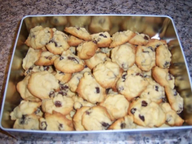 Rosinenhäufchen - Rezept