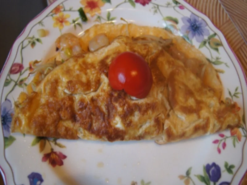 Garnelen-Omelett - Rezept - Bild Nr. 2