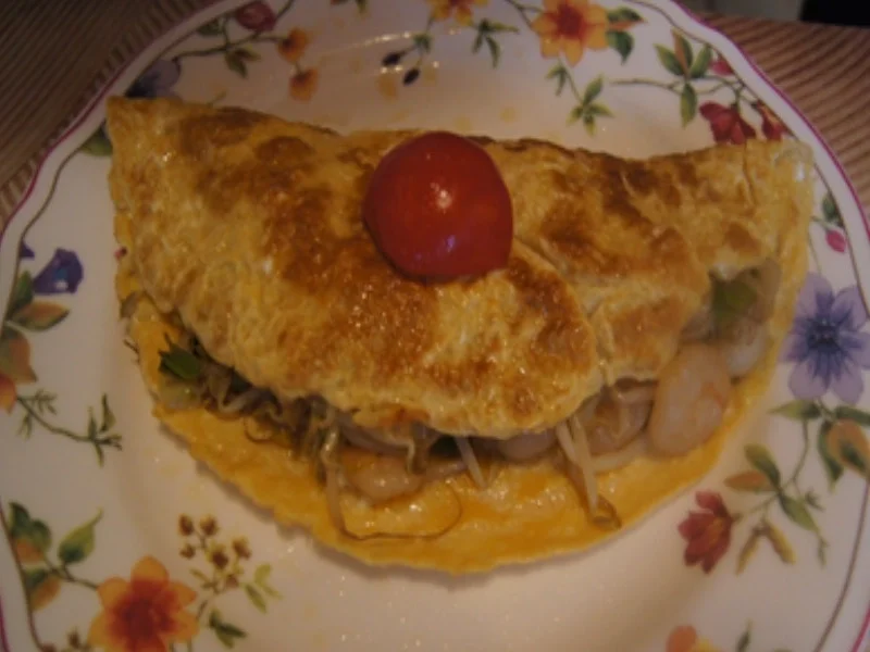 Garnelen-Omelett - Rezept - Bild Nr. 15