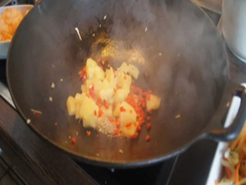 Garnelen mit Gemüse süß-sauer und Mie-Nudeln - Rezept - Bild Nr. 17291