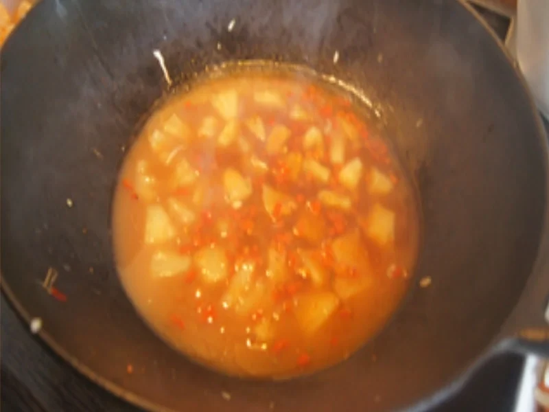 Garnelen mit Gemüse süß-sauer und Mie-Nudeln - Rezept - Bild Nr. 17292