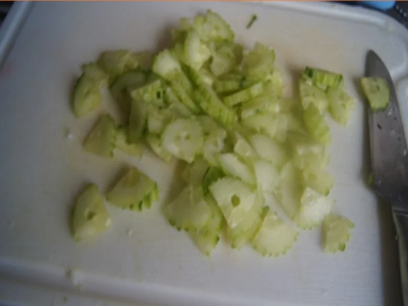 Rezept: Chicken Nuggets mit gemischten Salat Bild Nr. 17299 Chicken Nuggets mit gemischten Salat - Rezept - Bild Nr. 17299