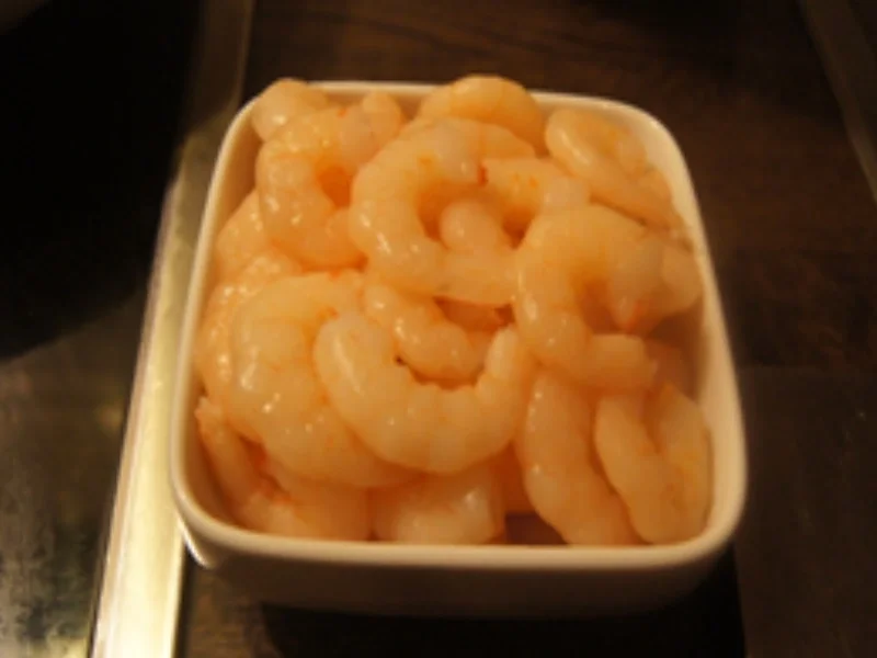 Rezept: Garnelen mit Gemüsemix in Kokosmilch-Mango-Orangen-Ananas-Sauce mit Jasmin-Reis Bild Nr. 17298 Garnelen mit Gemüsemix in Kokosmilch-Mango-Orangen-Ananas-Sauce mit Jasmin-Reis - Rezept - Bild Nr. 17298