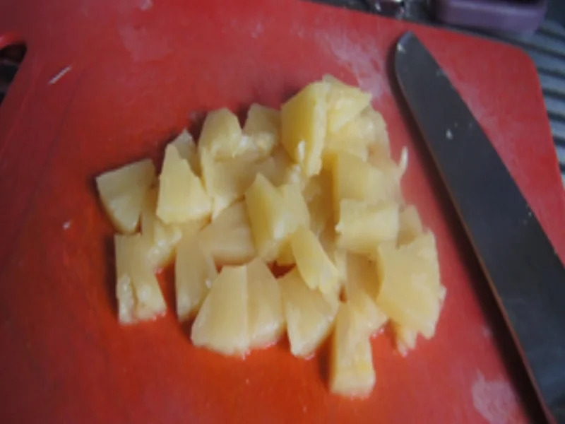 Rezept: Garnelen mit Gemüsemix in Kokosmilch-Mango-Orangen-Ananas-Sauce mit Jasmin-Reis Bild Nr. 17300 Garnelen mit Gemüsemix in Kokosmilch-Mango-Orangen-Ananas-Sauce mit Jasmin-Reis - Rezept - Bild Nr. 17300