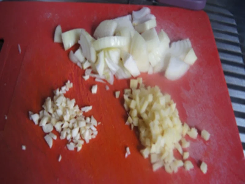 Rezept: Garnelen mit Gemüsemix in Kokosmilch-Mango-Orangen-Ananas-Sauce mit Jasmin-Reis Bild Nr. 17301 Garnelen mit Gemüsemix in Kokosmilch-Mango-Orangen-Ananas-Sauce mit Jasmin-Reis - Rezept - Bild Nr. 17301