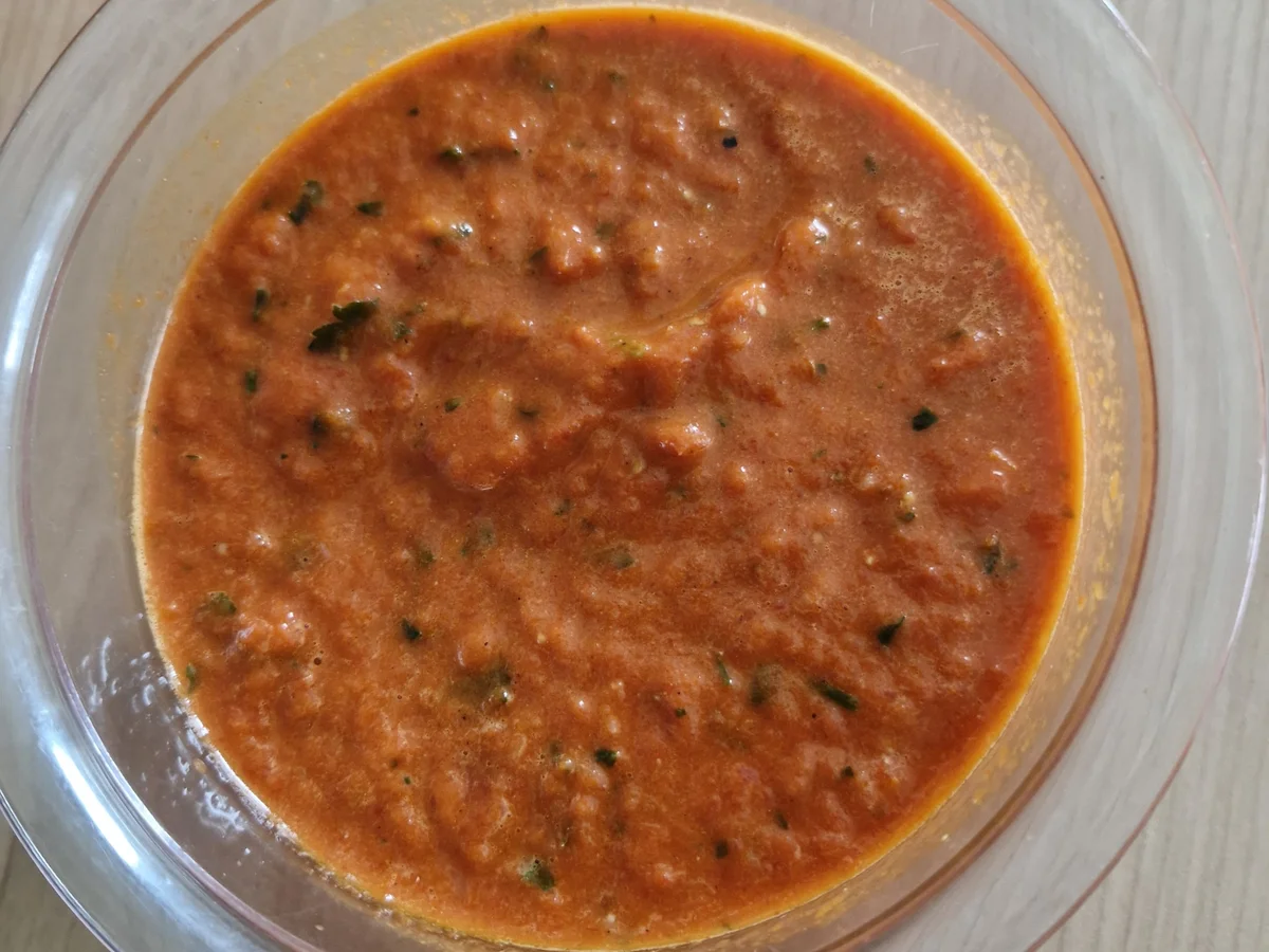 Rezept: Tobinambur gebraten mit Romesco - Soße Bild Nr. 17314 Tobinambur gebraten mit Romesco - Soße - Rezept - Bild Nr. 17314