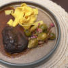 Ochsenbäckchen im Portweinjus, karamellisierten Rosenkohl und Pasta - Rezept - Bild Nr. 17310