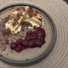 Eierlikör Parfait auf Schokospiegel mit Kirschsoße und Cookie Crumble - Rezept - Bild Nr. 17310