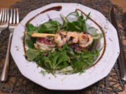 Wintersalat mit Ziegenkäse und Scampi - Rezept - Bild Nr. 2