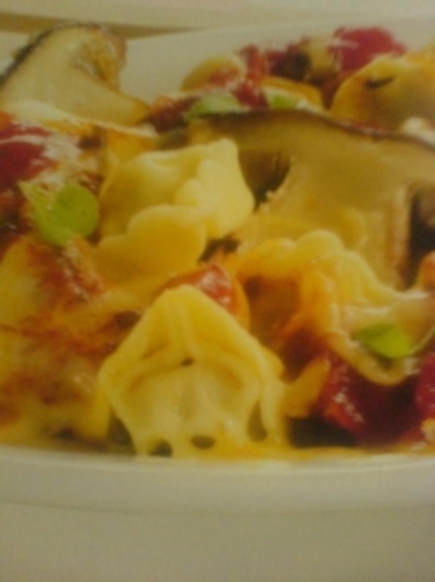 Bilder für Tortellini-Auflauf mit Pilzen Rezept