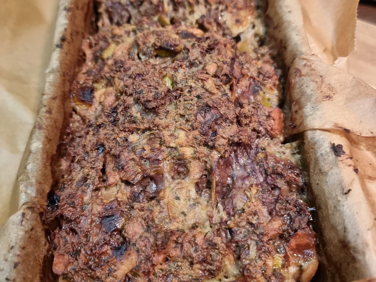 Rezept: Kräuter-Hackbraten mit Champignon-Rahmsauce Bild Nr. 17316 Kräuter-Hackbraten mit Champignon-Rahmsauce - Rezept - Bild Nr. 17316