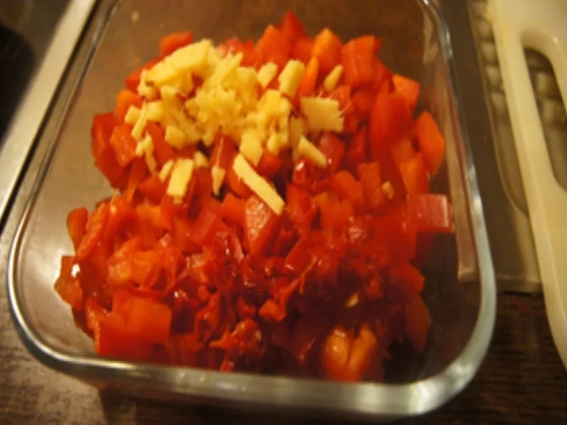 Rezept: Garnelen süßsauer mit scharfsauren Chinakohl Bild Nr. 9 Garnelen süßsauer mit scharfsauren Chinakohl - Rezept - Bild Nr. 9