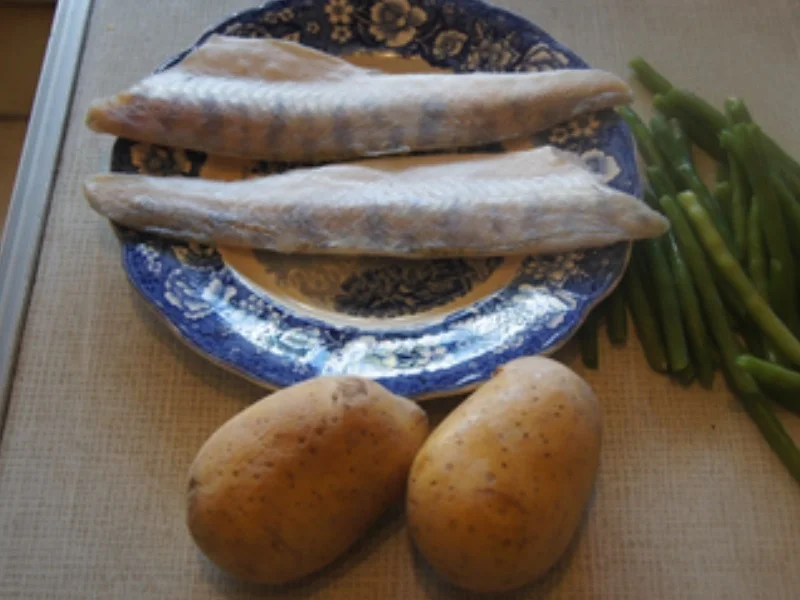 Zanderfilet mit Buschbohnen und Kartoffelstampf - Rezept - Bild Nr. 5