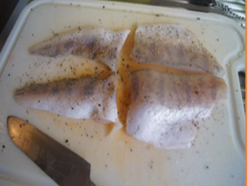 Zanderfilet mit Buschbohnen und Kartoffelstampf - Rezept - Bild Nr. 6