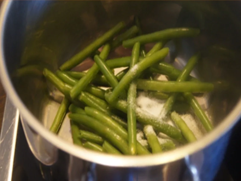 Zanderfilet mit Buschbohnen und Kartoffelstampf - Rezept - Bild Nr. 9