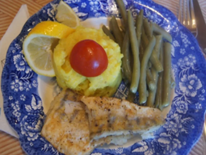Zanderfilet mit Buschbohnen und Kartoffelstampf - Rezept - Bild Nr. 16