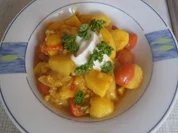 Kartoffelcurry mit Mini-Rispentomaten - Rezept - Bild Nr. 17311