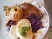 Gänsekeule mit Bratapfel - Rezept - Bild Nr. 2