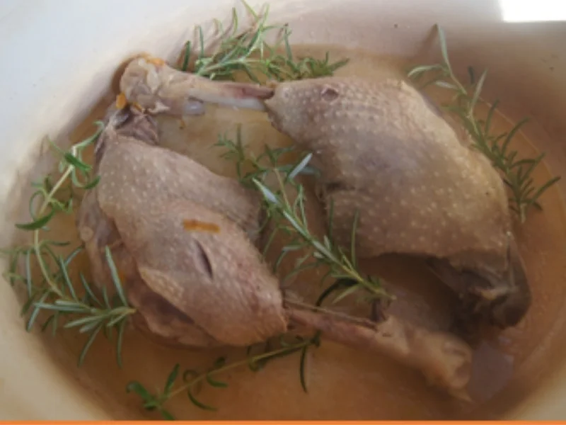 Gänsekeule mit Bratapfel - Rezept - Bild Nr. 5