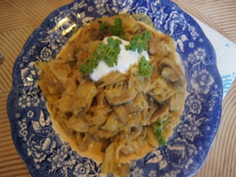 Spitzkohl-Champignon-Pfanne - Rezept - Bild Nr. 12