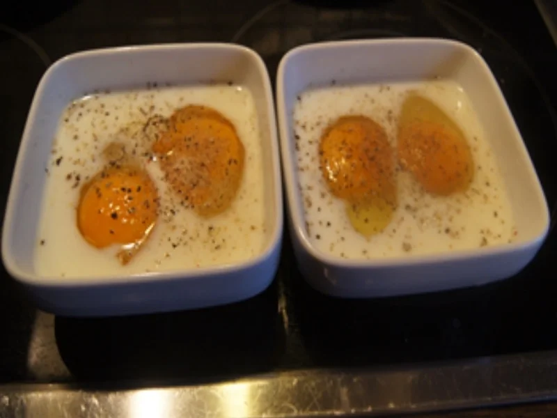 Paprika-Frühlingszwiebel-Lachs-Omelett - Rezept - Bild Nr. 17315