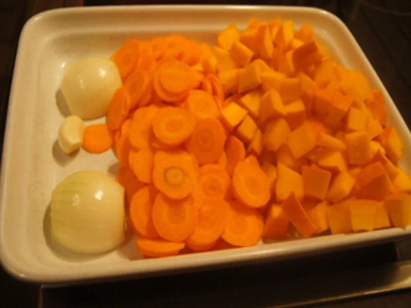 Möhren-Kürbis-Curry mit Basmatireis - Rezept - Bild Nr. 17315