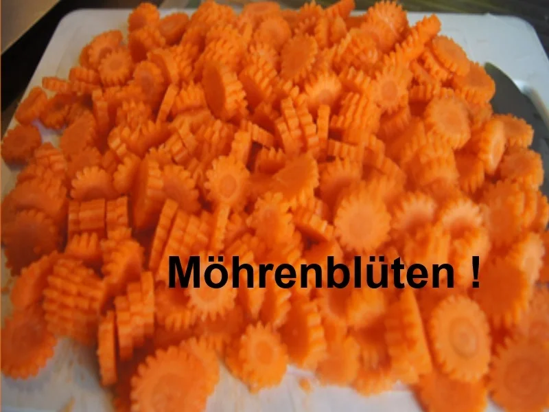 Zanderfilet auf Crème Fraîche Möhrenblüten - Rezept - Bild Nr. 10