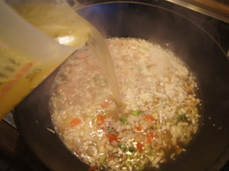 Asiatische Hühnersuppe mit Fleisch, Gemüse und Ei - Rezept - Bild Nr. 8