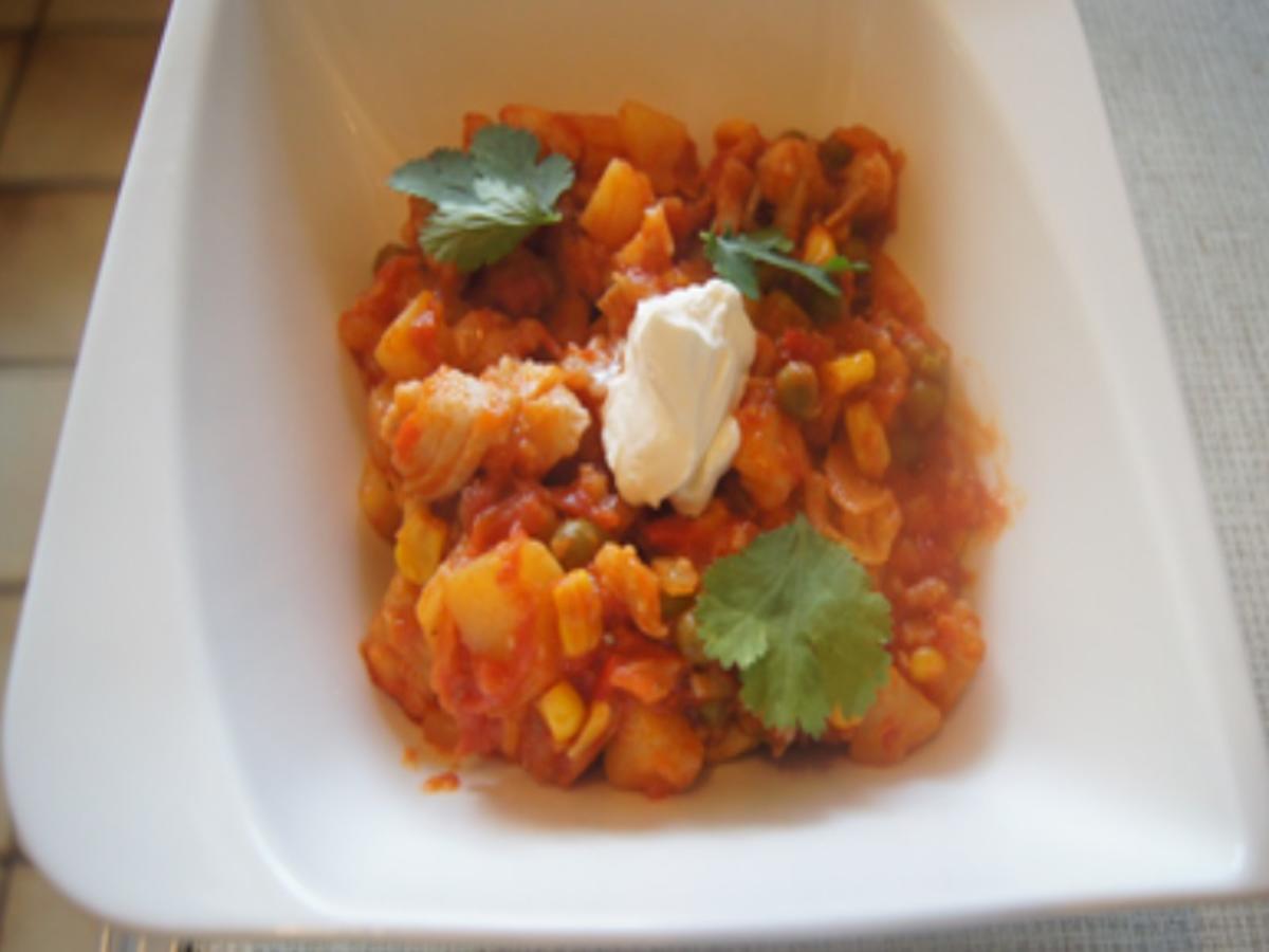 Mexikanisches Seelachsfilet-Gulasch - Rezept - Bild Nr. 2