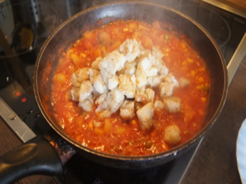 Mexikanisches Seelachsfilet-Gulasch - Rezept - Bild Nr. 21