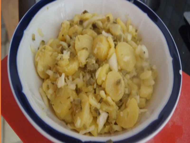 Rezept: Kartoffelsalat mit Wachteleiern Bild Nr. 17316 Kartoffelsalat mit Wachteleiern - Rezept - Bild Nr. 17316