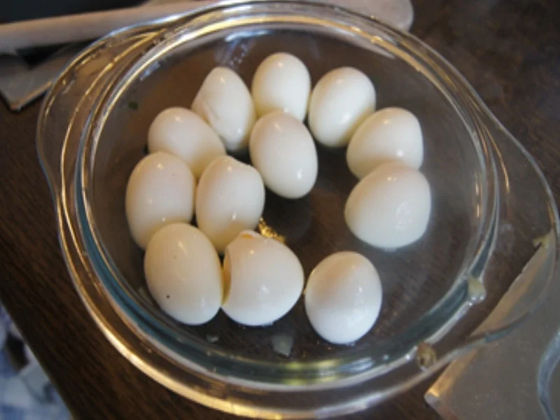 Rezept: Kartoffelsalat mit Wachteleiern Bild Nr. 17319 Kartoffelsalat mit Wachteleiern - Rezept - Bild Nr. 17319