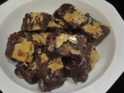 Plätzchen: Schokoladige Orangen-Mandel-Schnitten - Rezept - Bild Nr. 17314