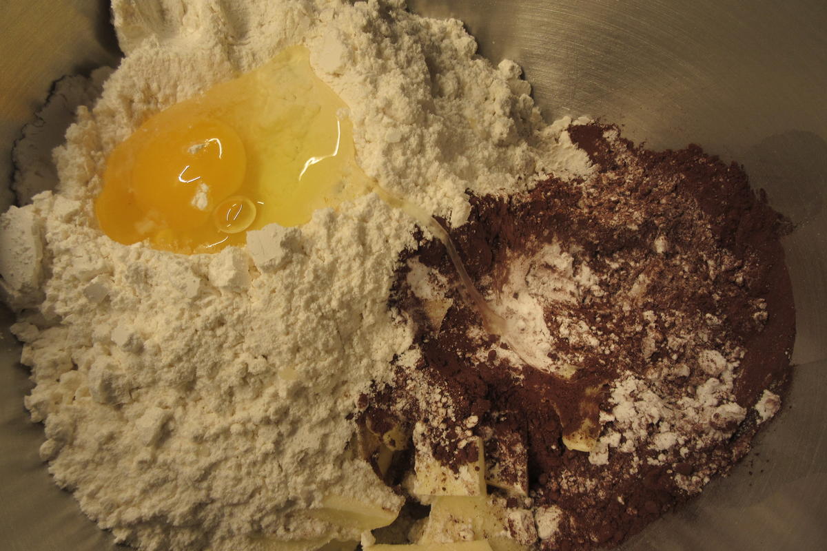 Rezept: Plätzchen: Schokoladige Orangen-Mandel-Schnitten Bild Nr. 17315 Plätzchen: Schokoladige Orangen-Mandel-Schnitten - Rezept - Bild Nr. 17315