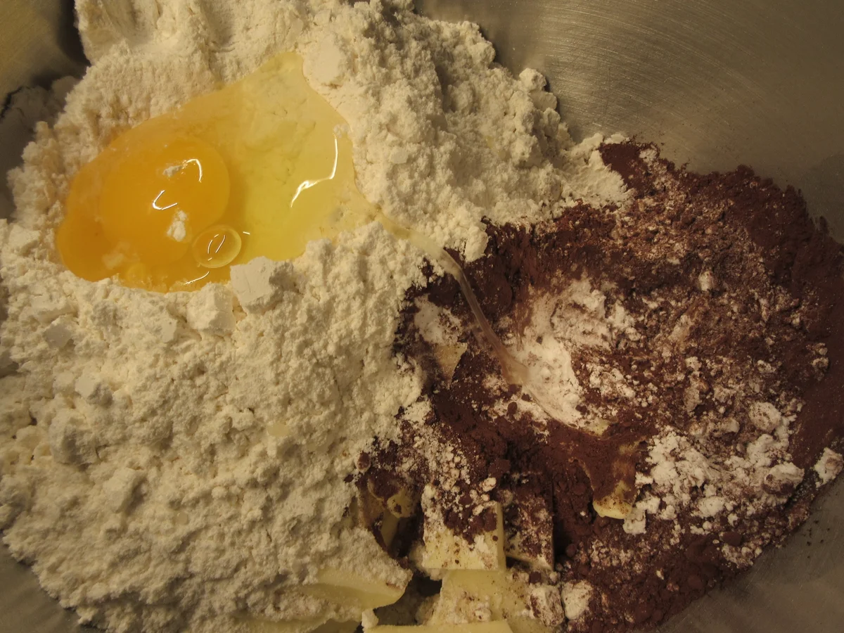 Plätzchen: Schokoladige Orangen-Mandel-Schnitten - Rezept - Bild Nr. 17315