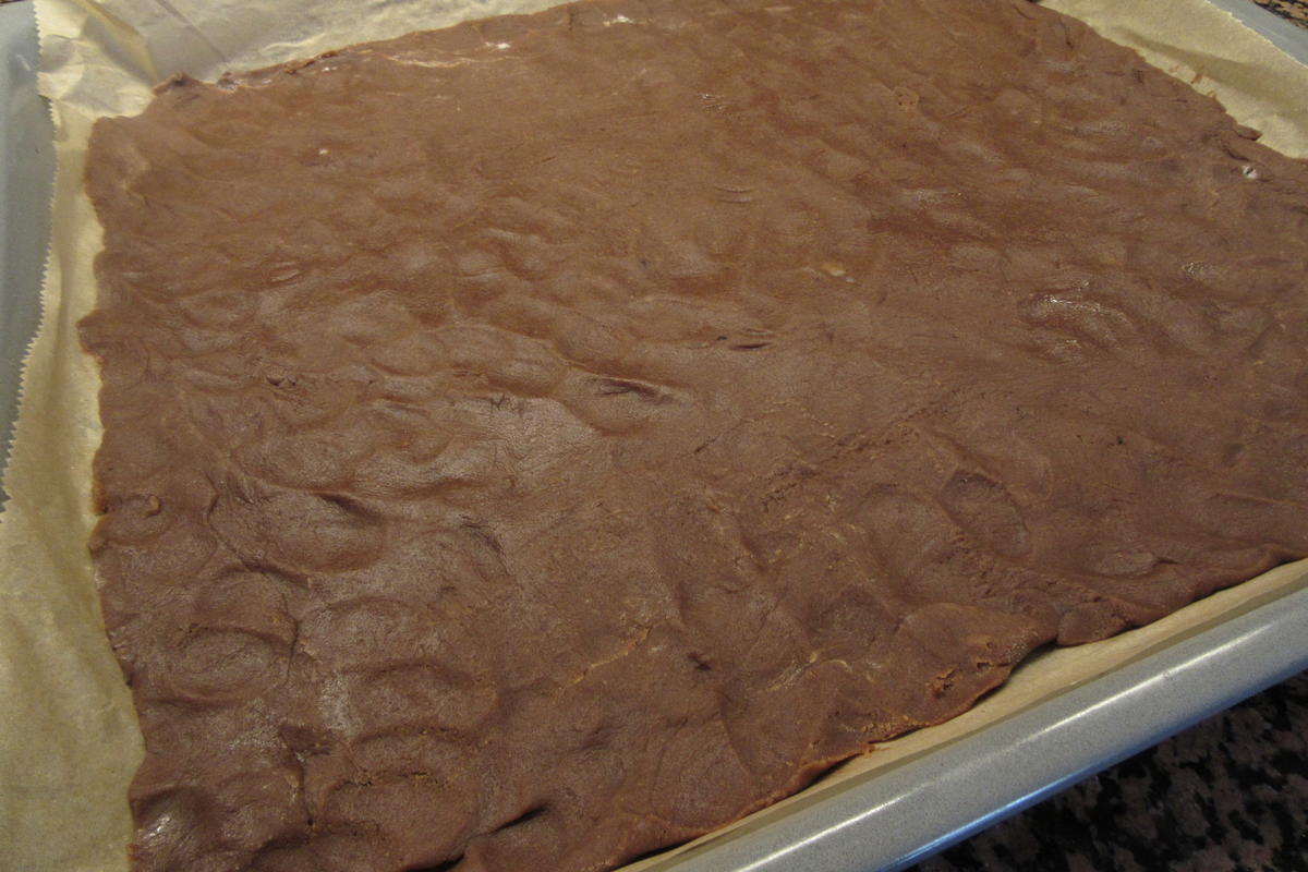 Rezept: Plätzchen: Schokoladige Orangen-Mandel-Schnitten Bild Nr. 17316 Plätzchen: Schokoladige Orangen-Mandel-Schnitten - Rezept - Bild Nr. 17316