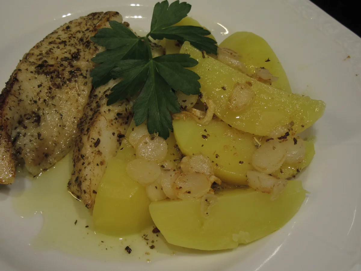 Fisch: Heilbutt in Knoblauchbutter - Rezept - Bild Nr. 17314