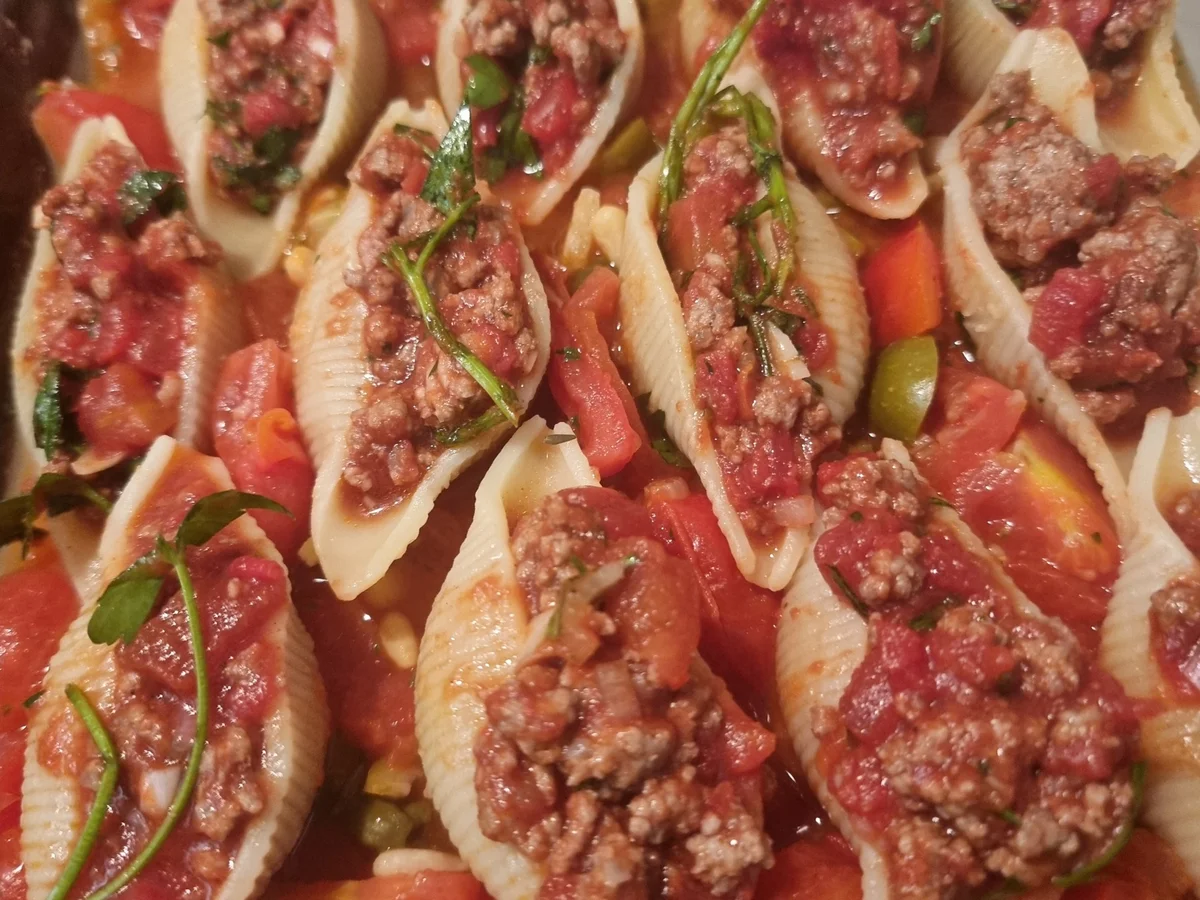 Gefüllte Muschelnudeln - Rezept - Bild Nr. 17329