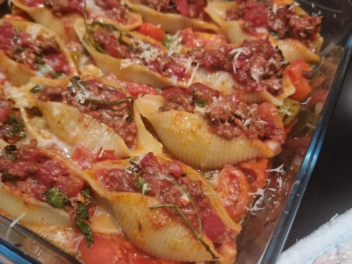 Gefüllte Muschelnudeln - Rezept - Bild Nr. 17332