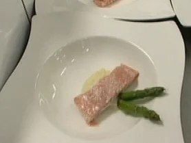 Lachsconfit mit Selleriepüree - Rezept