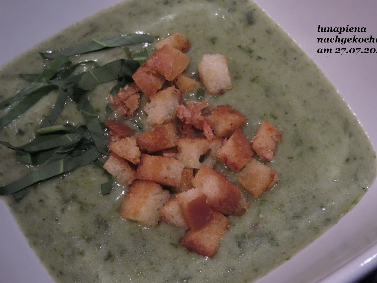 Rezept: Bärlauchsuppe Bild Nr. 17322 Bärlauchsuppe - Rezept - Bild Nr. 17322