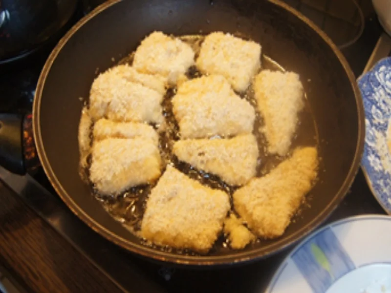 Rezept: Knusper-Fischfilet mit Spargel und Drillingen Bild Nr. 6 Knusper-Fischfilet mit Spargel und Drillingen - Rezept - Bild Nr. 6