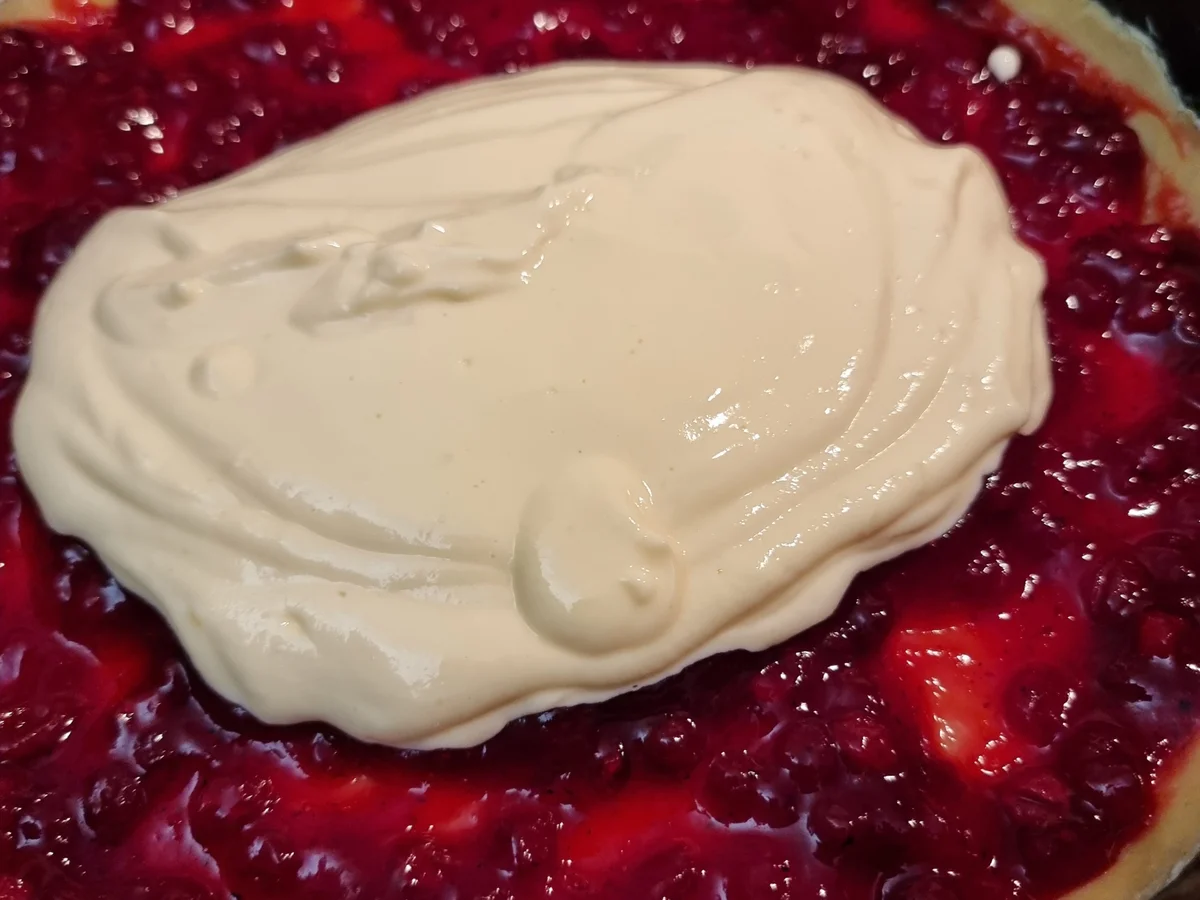 Rezept: Käsekuchen mit Preiselbeeren Bild Nr. 17336 Käsekuchen mit Preiselbeeren - Rezept - Bild Nr. 17336