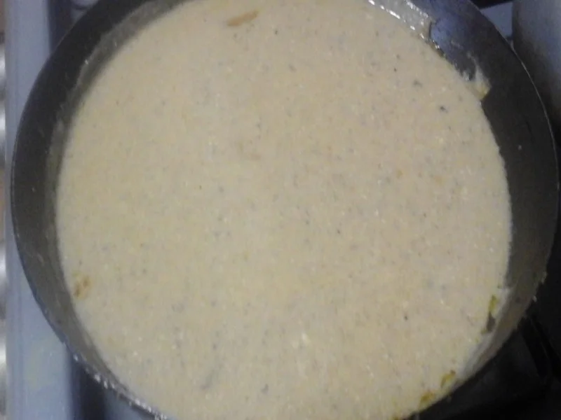 Buletten mit pikanter Sauce, Buttermais und gelben Kartoffeln - Rezept - Bild Nr. 9