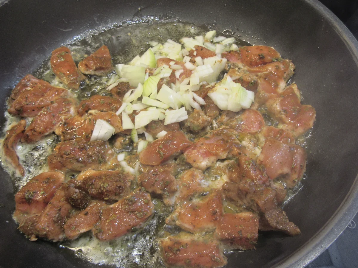 Rezept: Geflügel: Baharathuhn mit Champignons Bild Nr. 17331 Geflügel: Baharathuhn mit Champignons - Rezept - Bild Nr. 17331